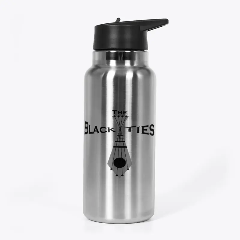 The Black Ties - 32 oz Water Bottle 