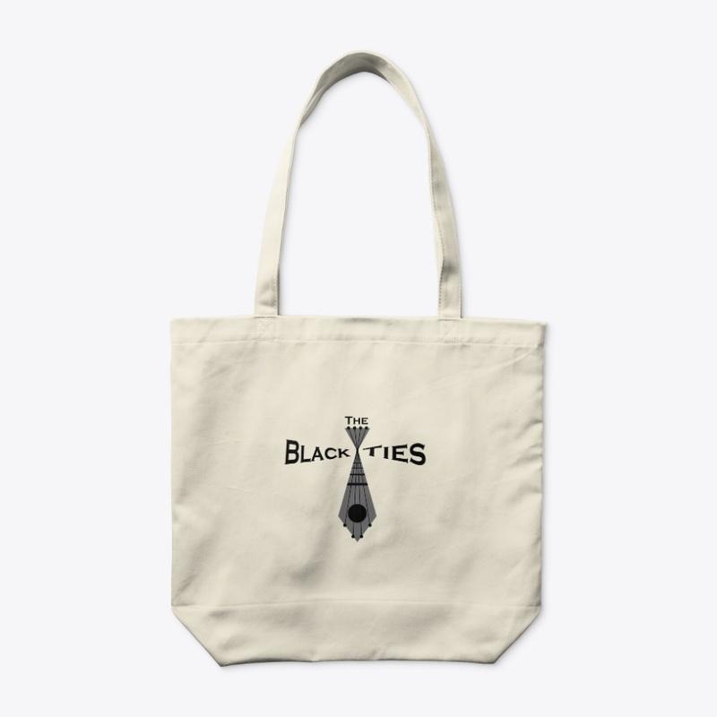 The Black Ties - Tote Bag - White